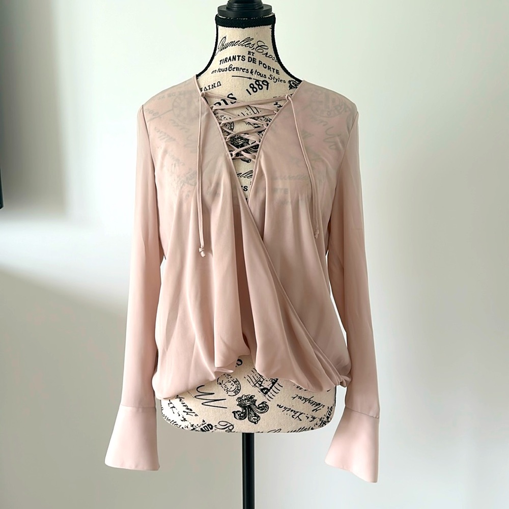 Pale Pink Blouse by Trouve